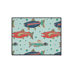 Heavy Duty Floor Mat - Tulip Lake Lodge Trout