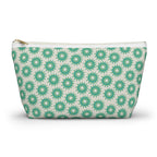 Chic Floral Accessory Pouch for Travel, Makeup Bag, Organizing Pouch, Gift for Her, Spring Decor, Eco-Friendly Design