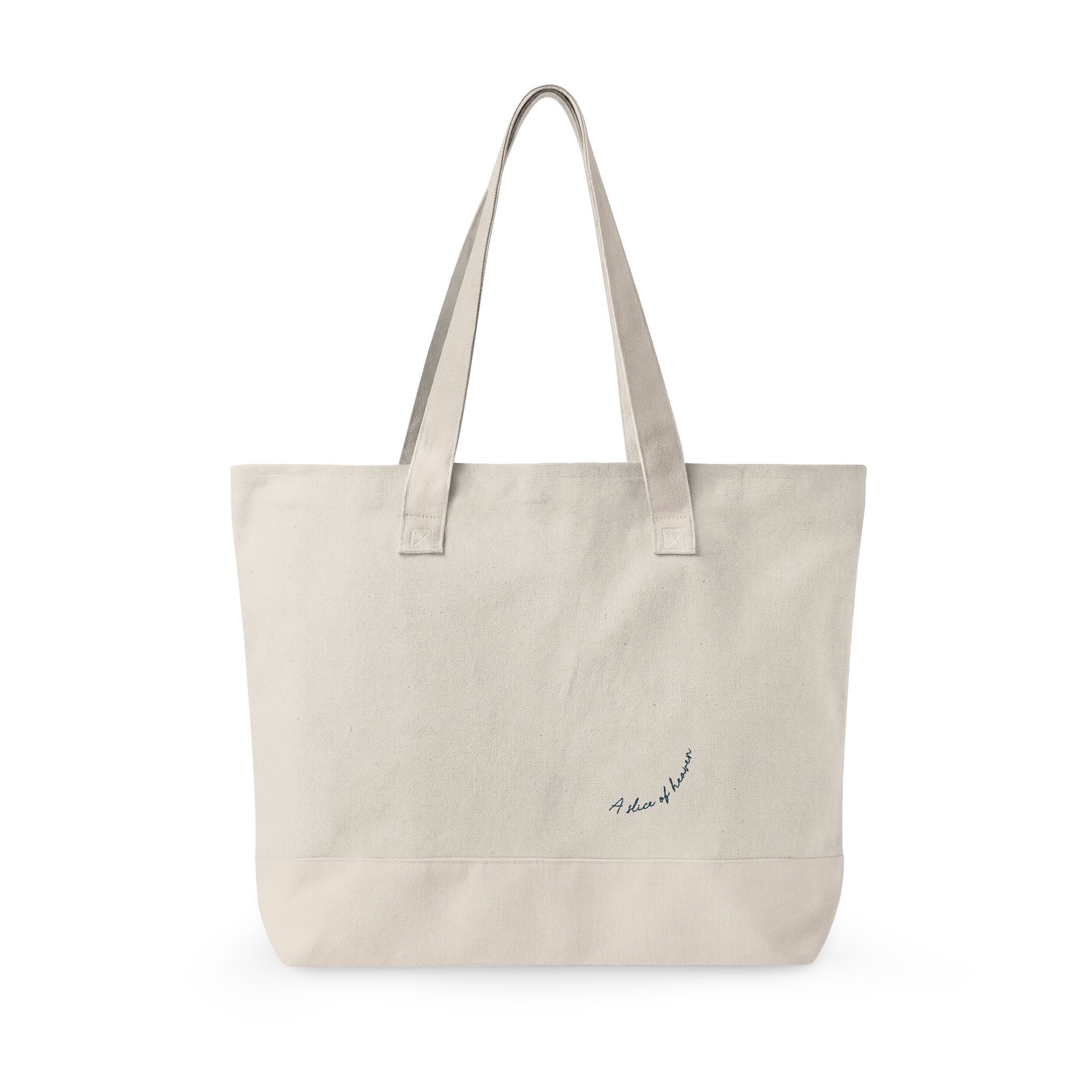 "A Slice if Heaven" Canvas Tote Bag
