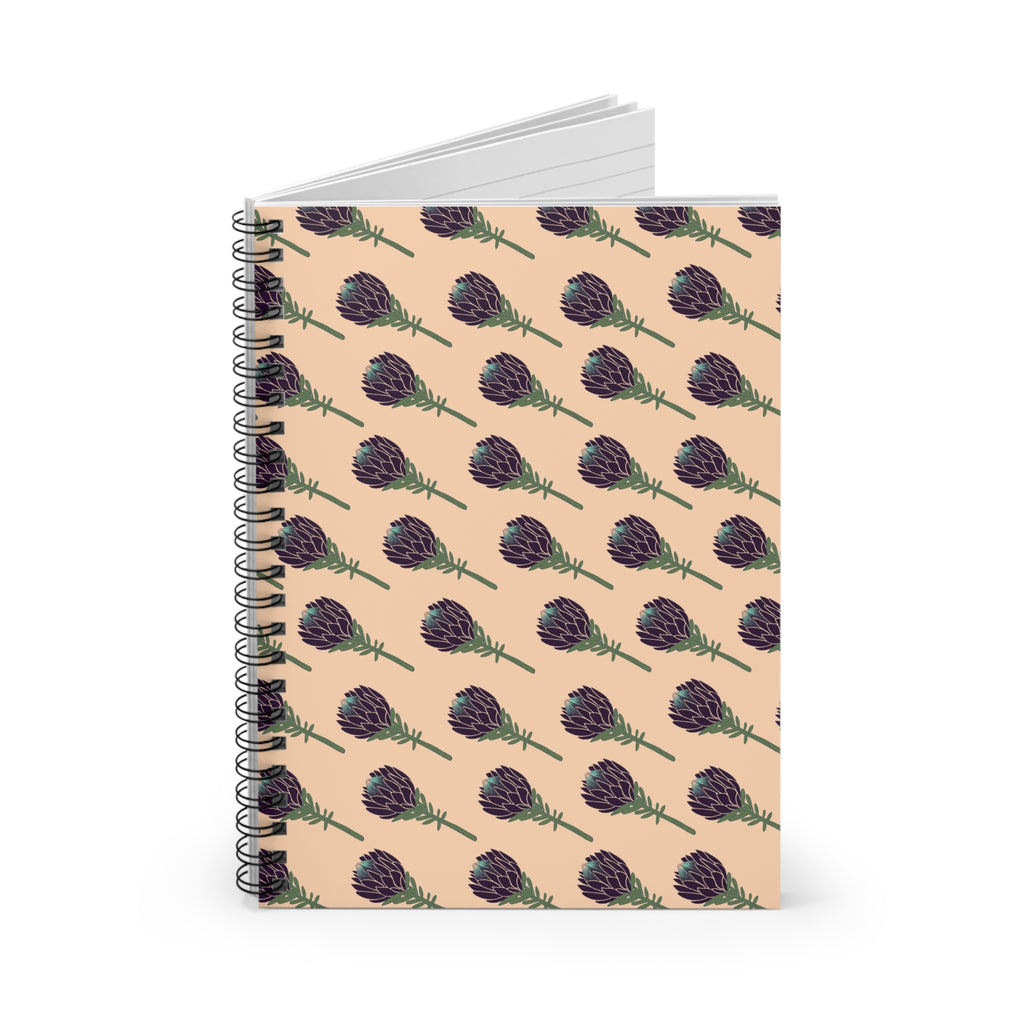 Protea Spiral Notebook - Rule Lined