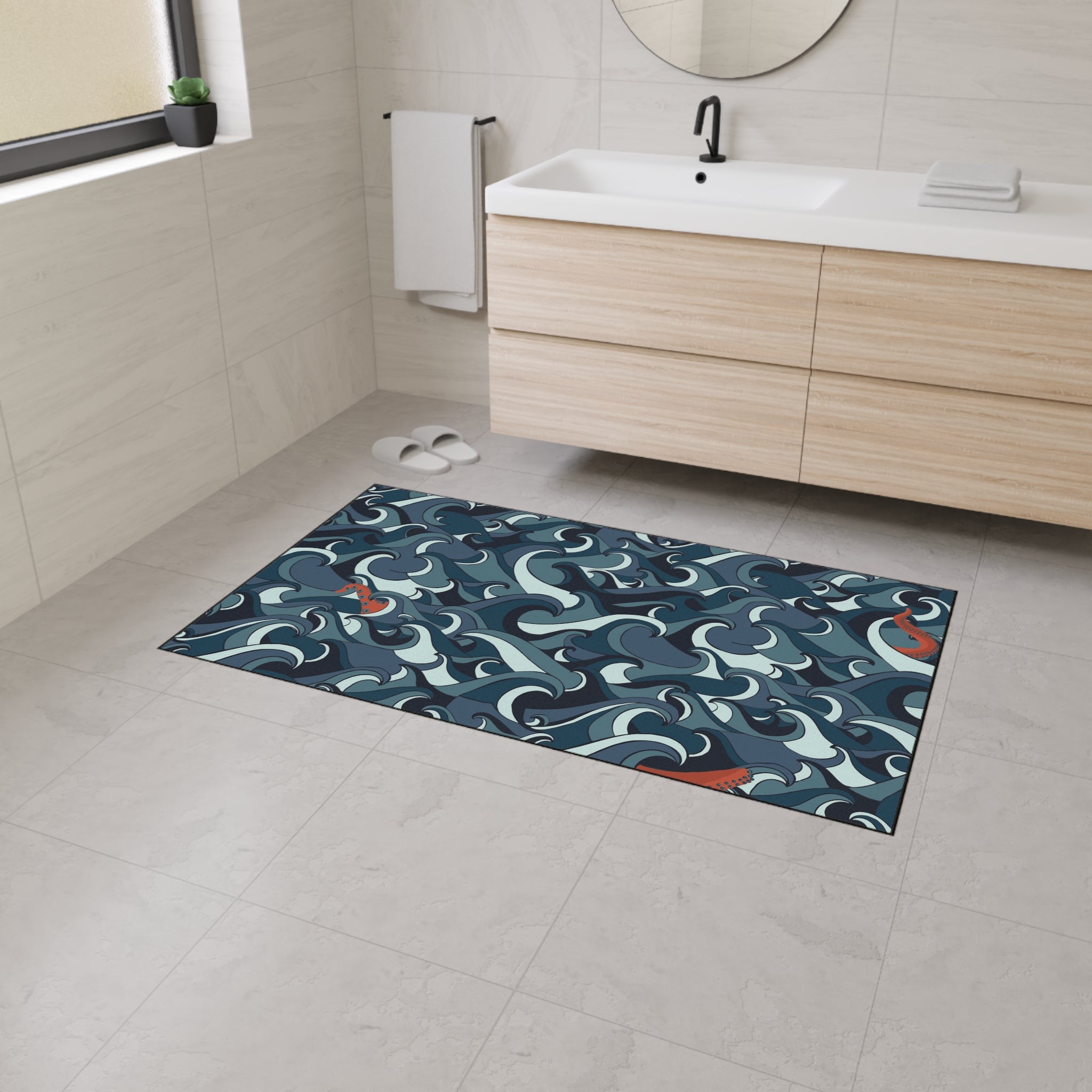 Stormy Sea - Heavy Duty Floor Mat