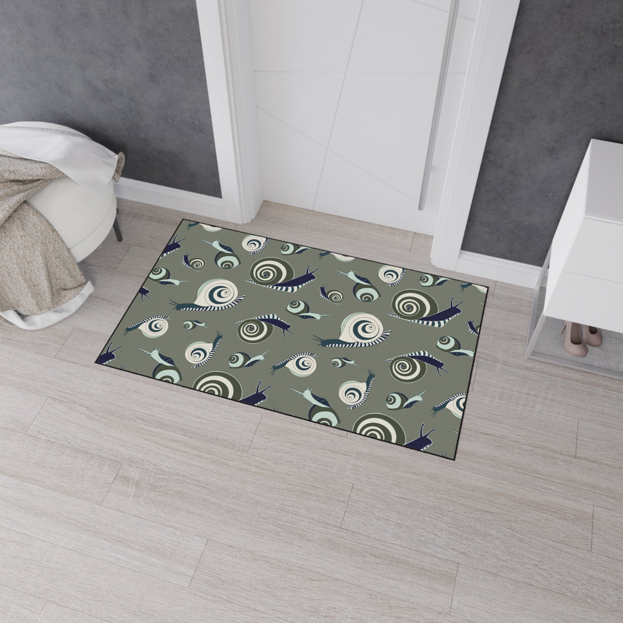 Snails  Heavy-Duty Doormat