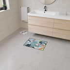 Heavy Duty Floor Mat - Lime Carmine