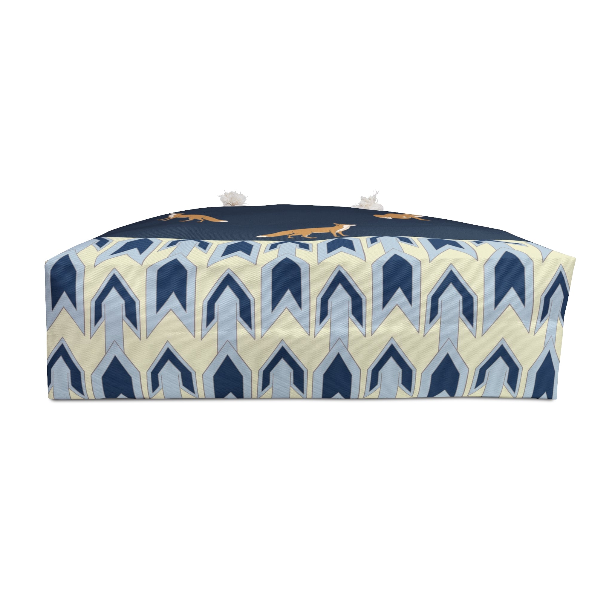 The Fox's Houndstooth Weekender Bag
