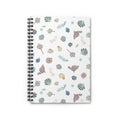 Sandy Seashells Spiral Notebook