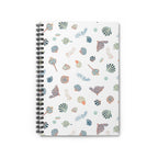 Sandy Seashells Spiral Notebook