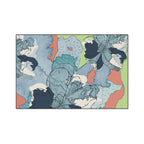 Heavy Duty Floor Mat - Lime Carmine