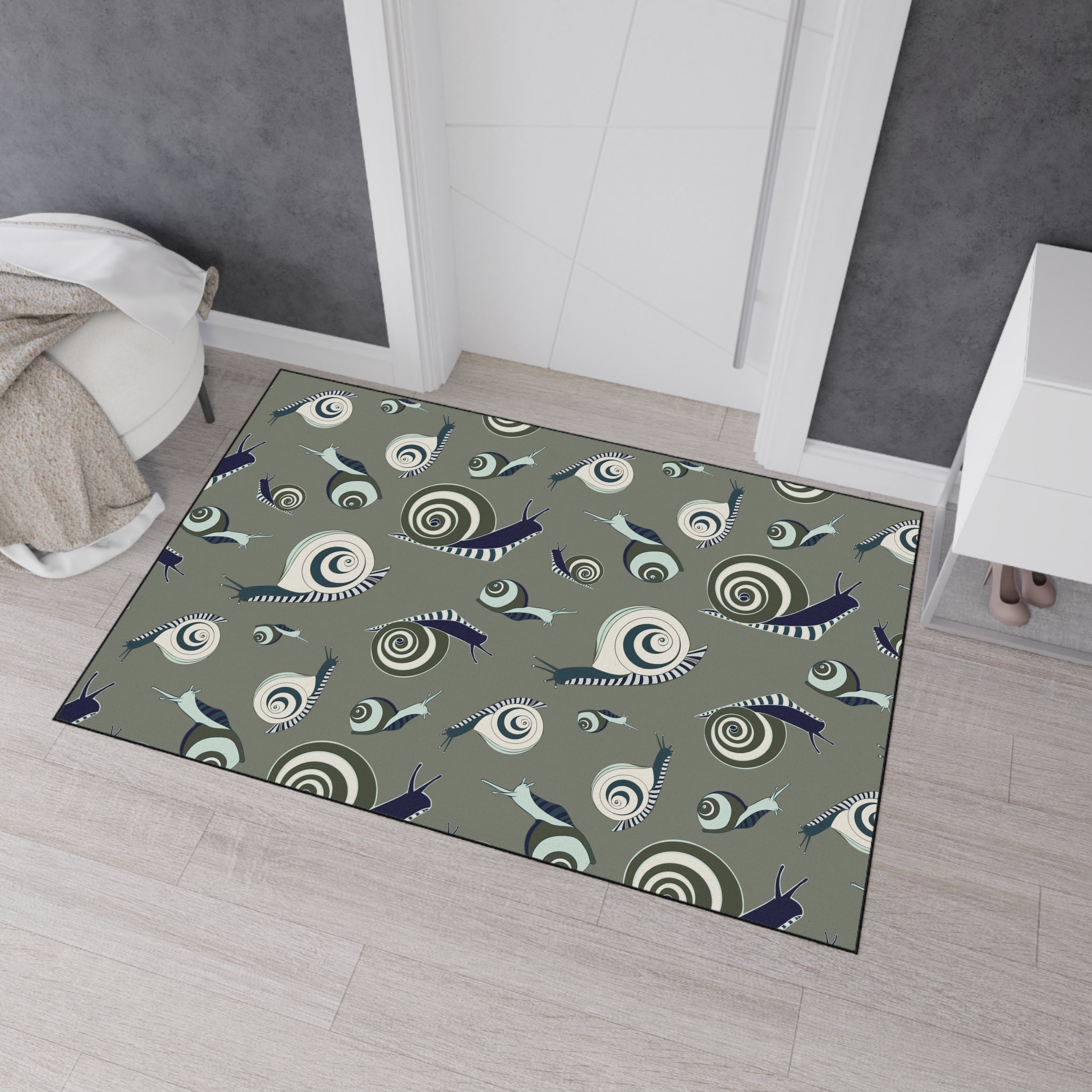 Snails  Heavy-Duty Doormat