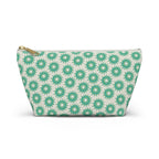 Chic Floral Accessory Pouch for Travel, Makeup Bag, Organizing Pouch, Gift for Her, Spring Decor, Eco-Friendly Design