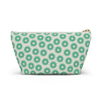Chic Floral Accessory Pouch for Travel, Makeup Bag, Organizing Pouch, Gift for Her, Spring Decor, Eco-Friendly Design