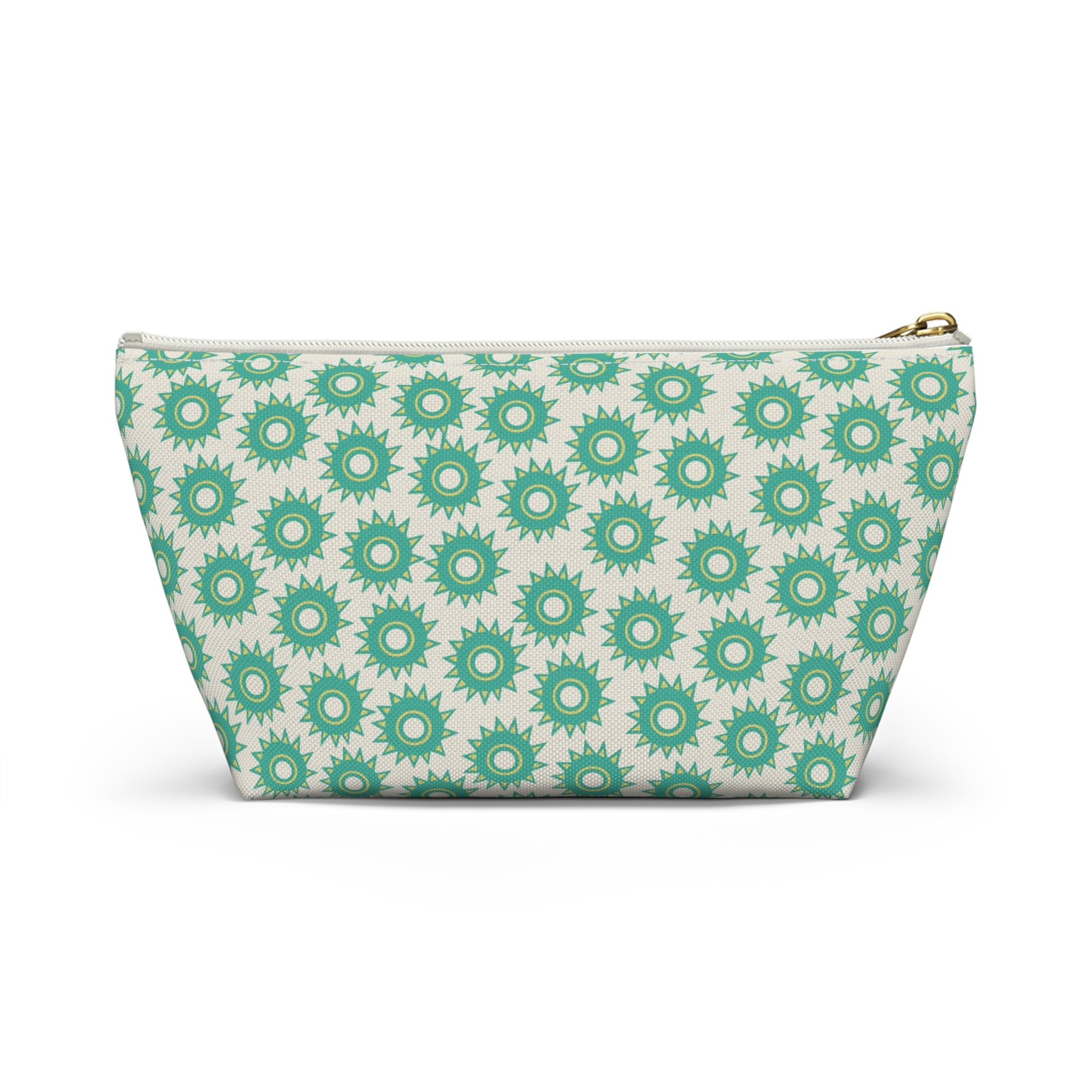 Chic Floral Accessory Pouch for Travel, Makeup Bag, Organizing Pouch, Gift for Her, Spring Decor, Eco-Friendly Design