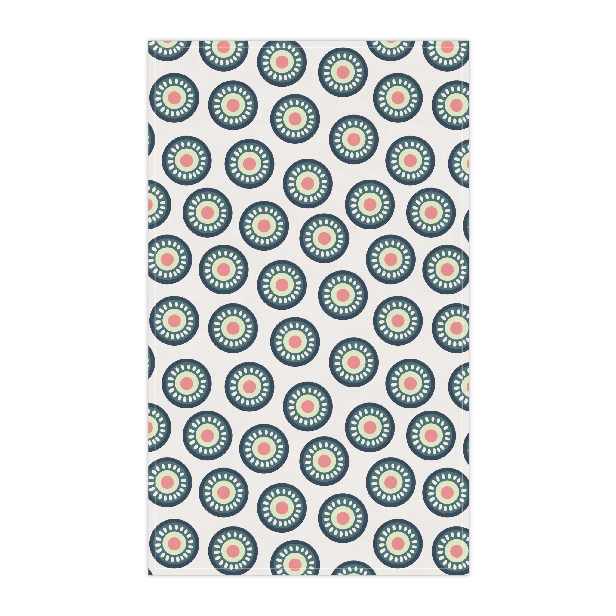 Abstract Dots Kitchen Tea Towel