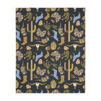 Tumbleweed Texas Velveteen Blanket