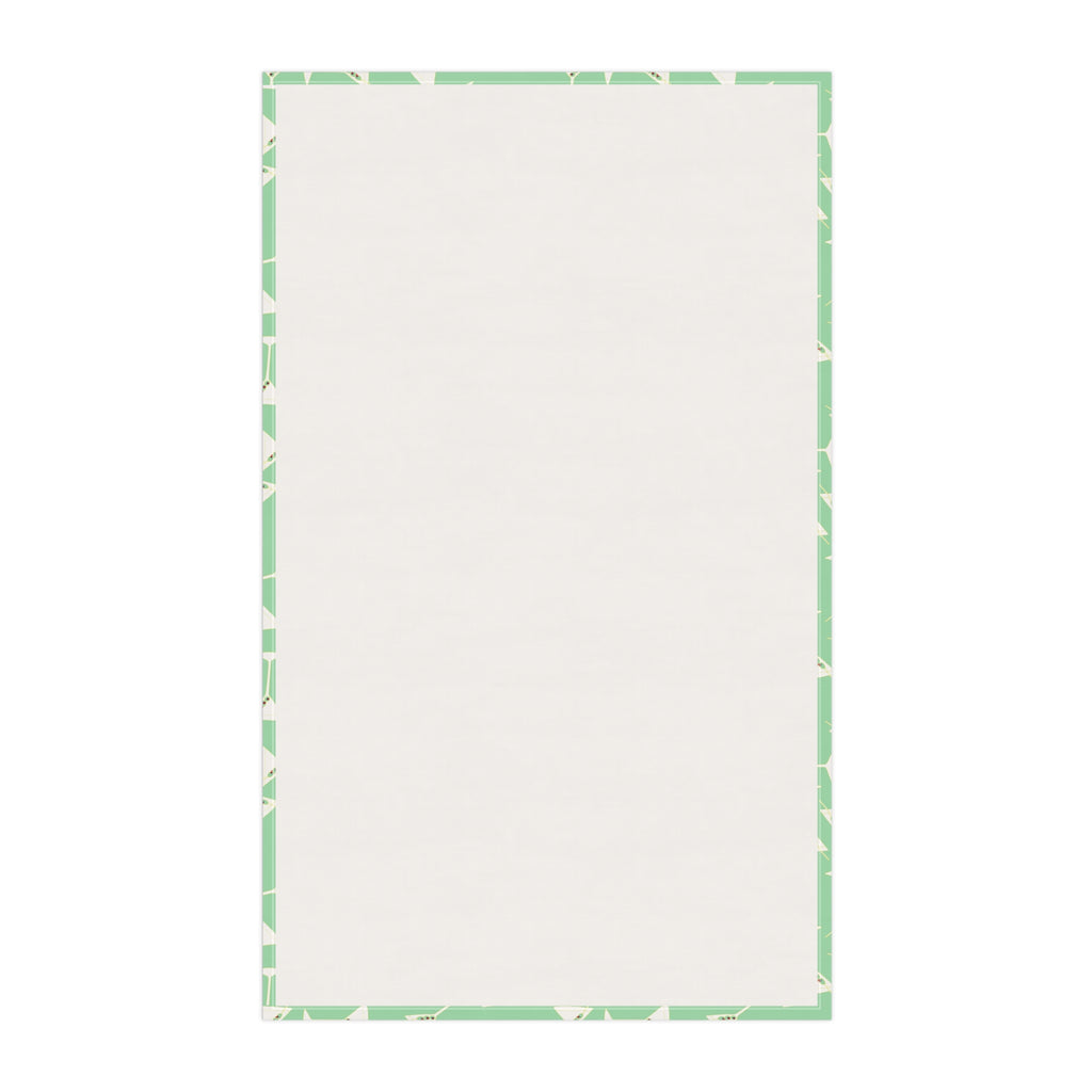 Green - Martini Olives Kitchen Tea Towel
