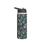 Fishing Lures Stainless Steel Water Bottle, Eco-Friendly Travel Thermos