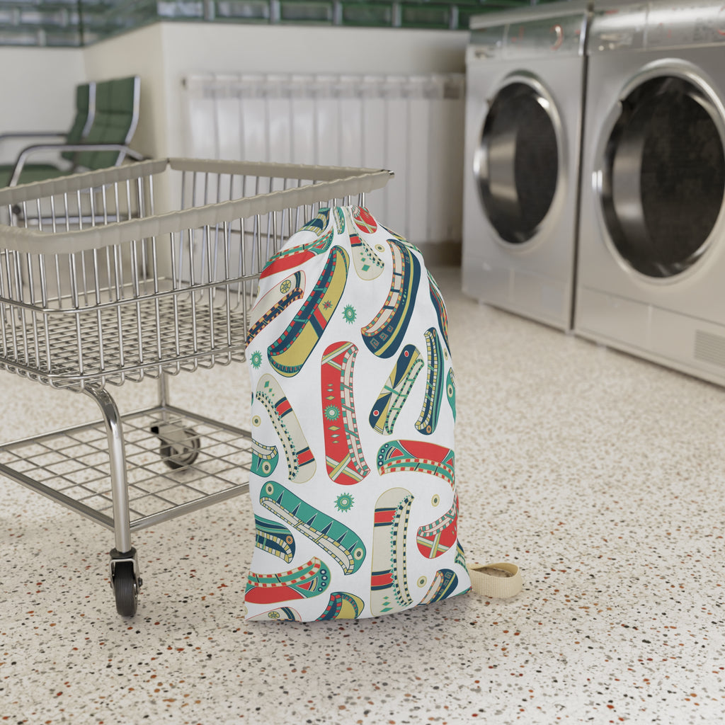 Colorful Laundry Bag – Fun Laundry Tote, Eco-Friendly Storage, Stylish Organizer for Home, Travel, Gifts