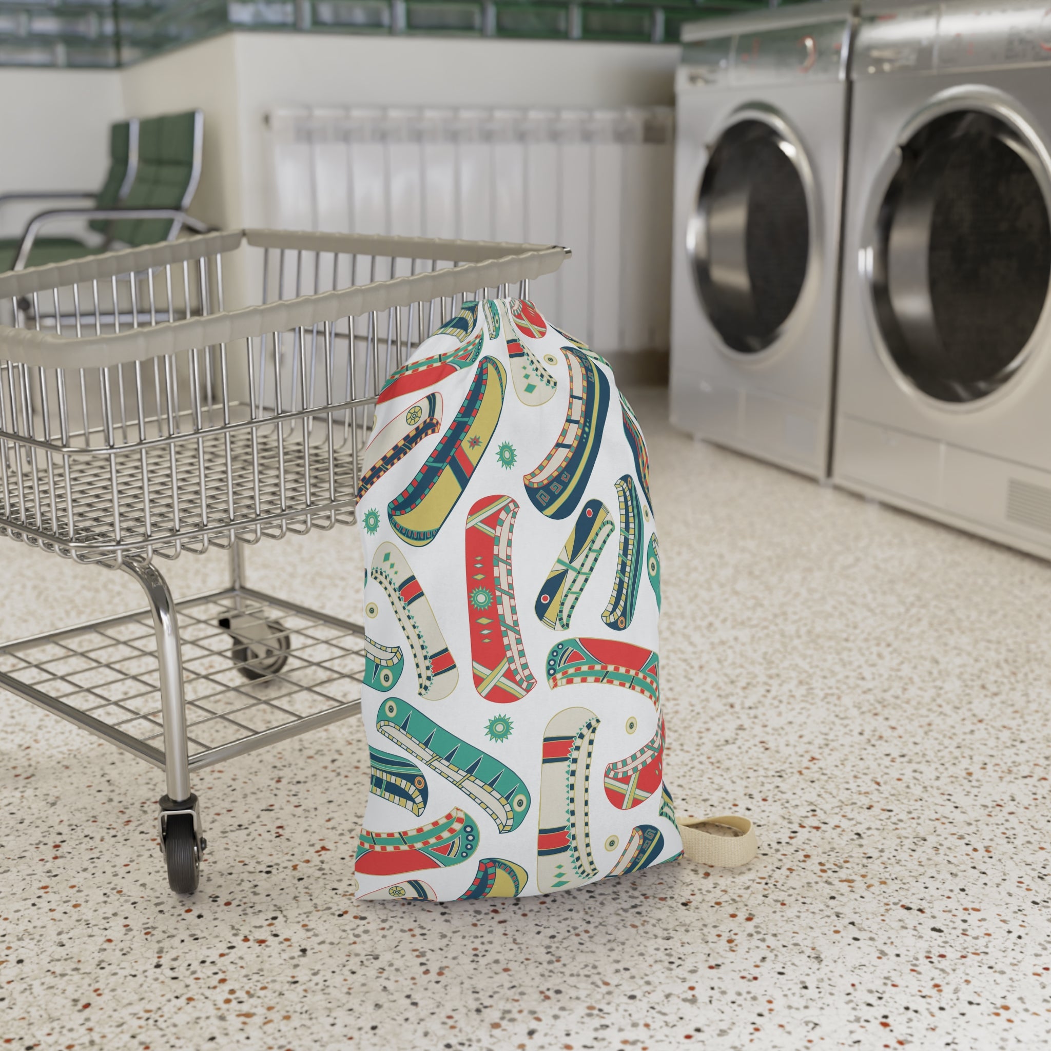 Colorful Laundry Bag – Fun Laundry Tote, Eco-Friendly Storage, Stylish Organizer for Home, Travel, Gifts