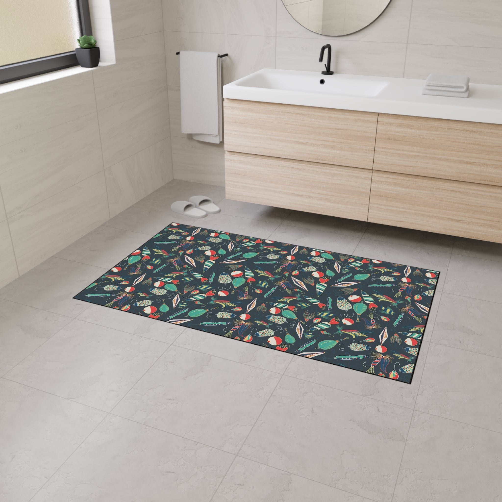 Heavy Duty Floor Mat - Fishing lures