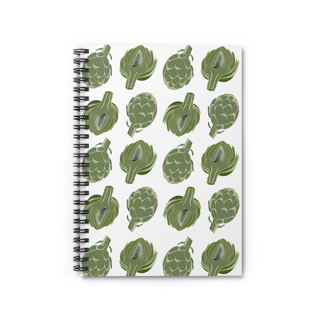 Artichoke Spiral Notebook