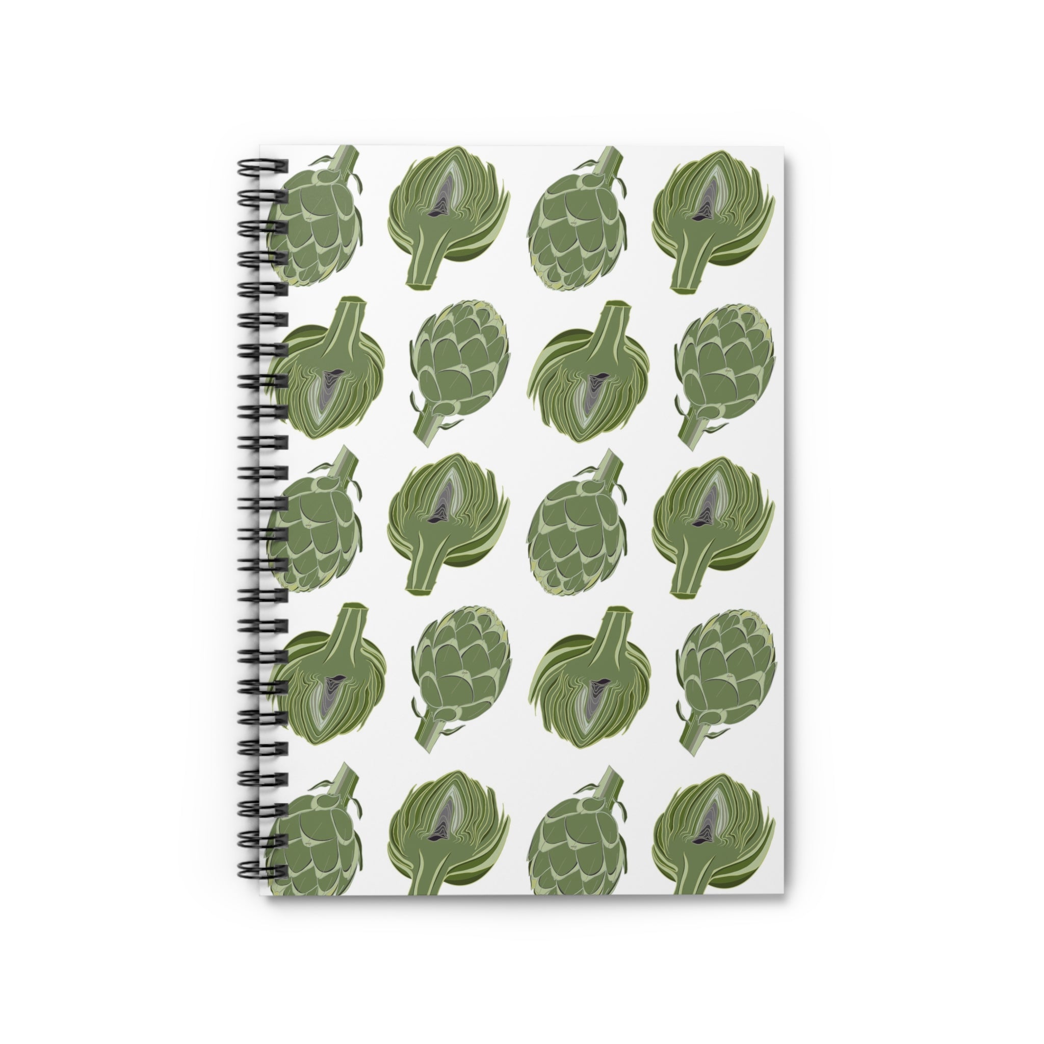 Artichoke Spiral Notebook