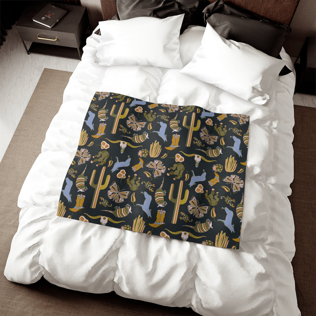 Tumbleweed Texas Sweatshirt Blanket