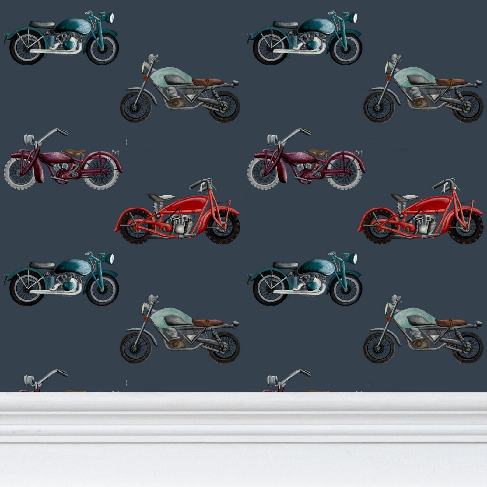 Vintage Motorcycles Wallpaper