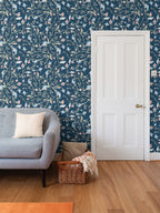 Midnight Chinoiserie  Wallpaper