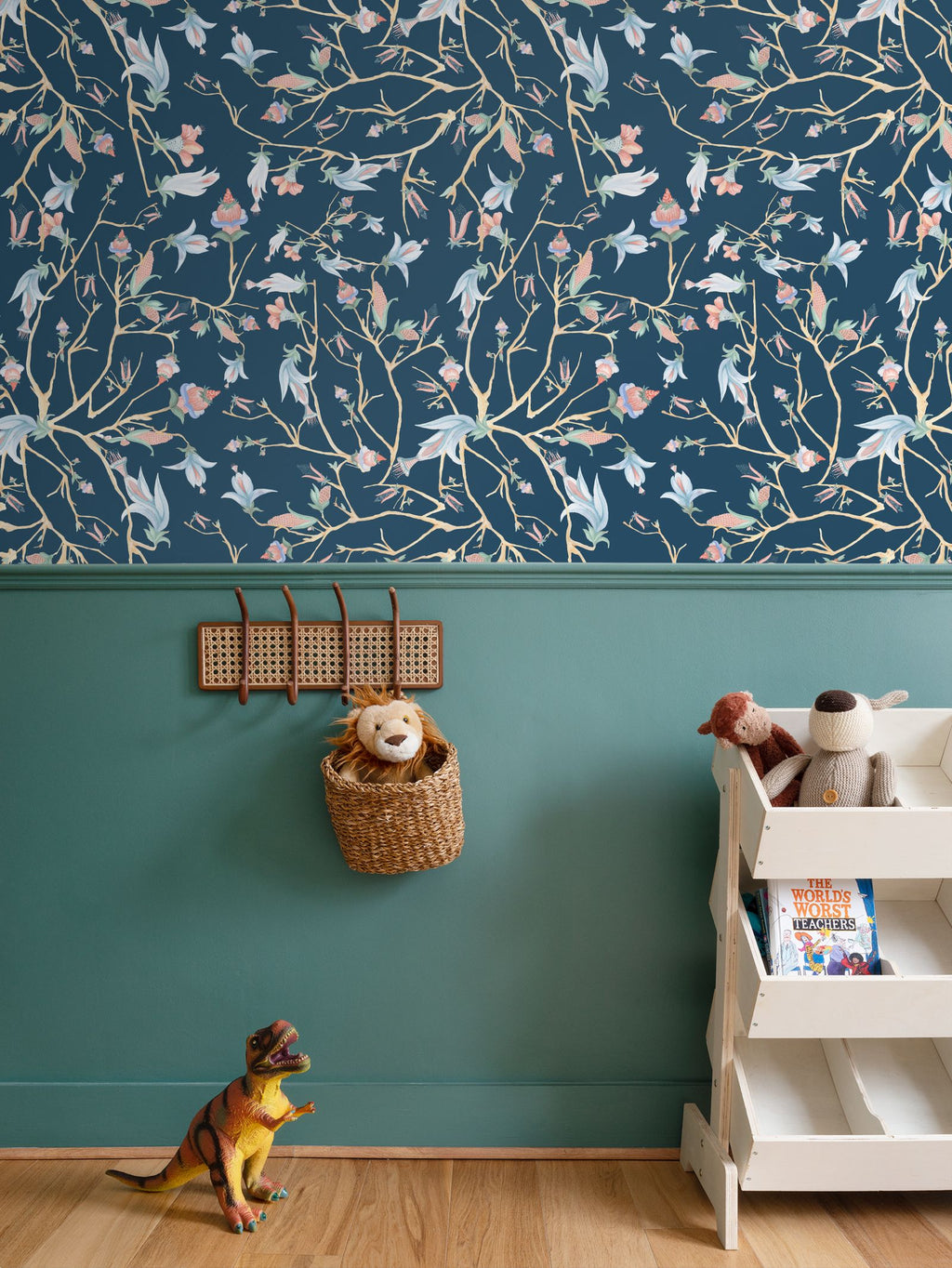 Midnight Chinoiserie  Wallpaper