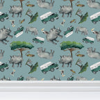 Rhino Safari Wallpaper