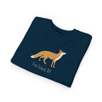 Toddler Sweatshirt — Fire Island NY Fox Graphic Kids Pullover