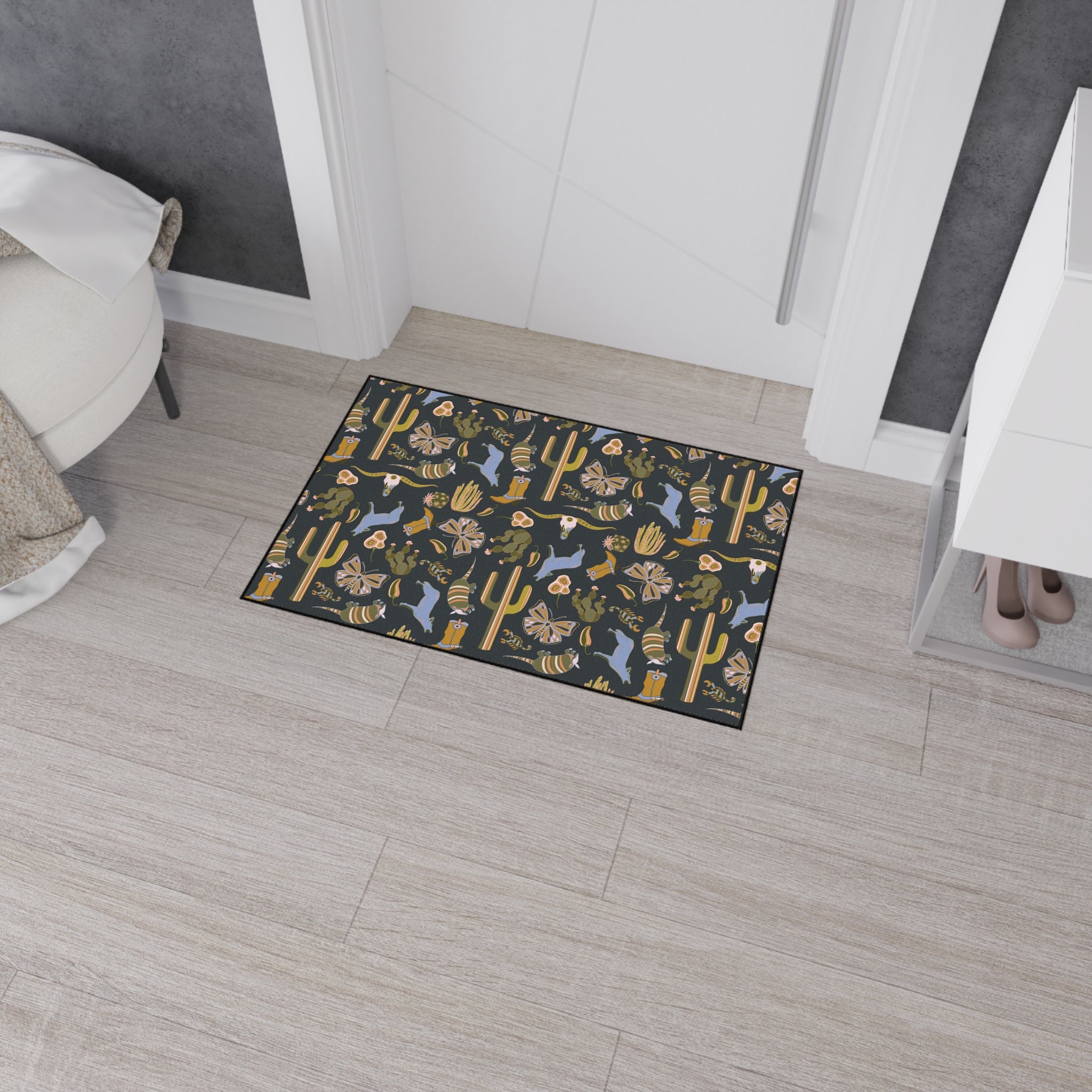 Heavy Duty Indoor/Outdoor Mat - Tumbleweed Texas