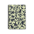 Black Orchids Spiral Notebook - Rule Lined