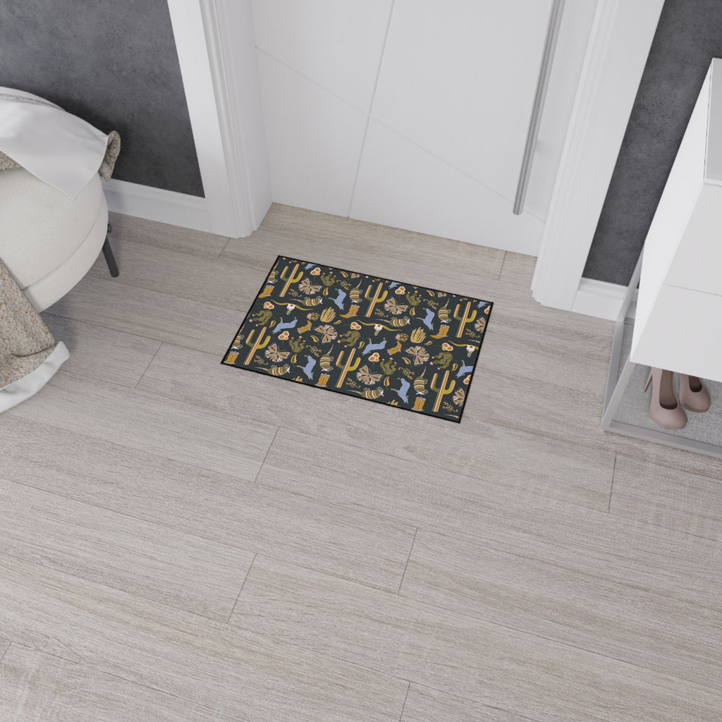 Heavy Duty Indoor/Outdoor Mat - Tumbleweed Texas