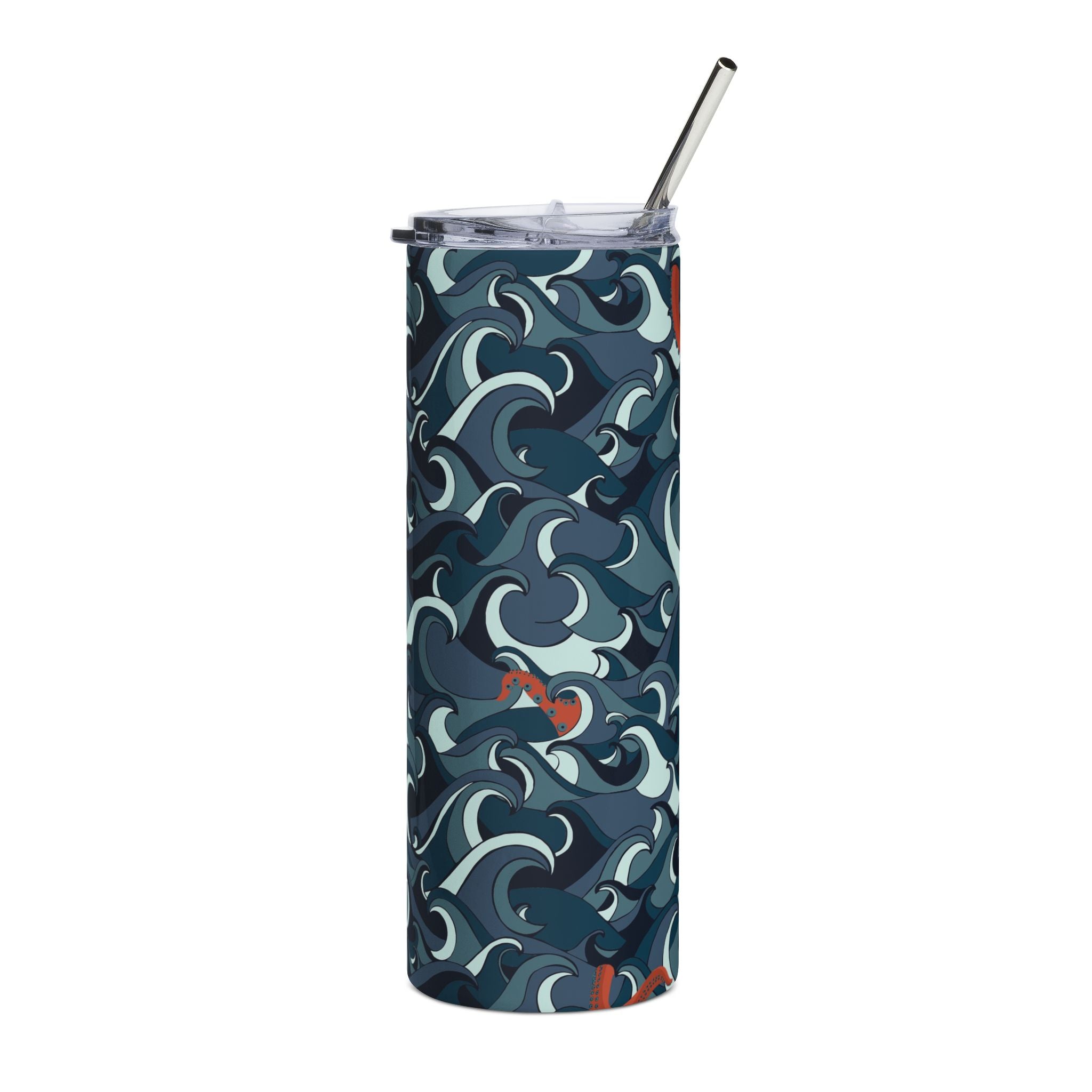 Stormy Sea Stainless Steel Tumbler, 20oz