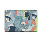 Heavy Duty Floor Mat - Lime Carmine