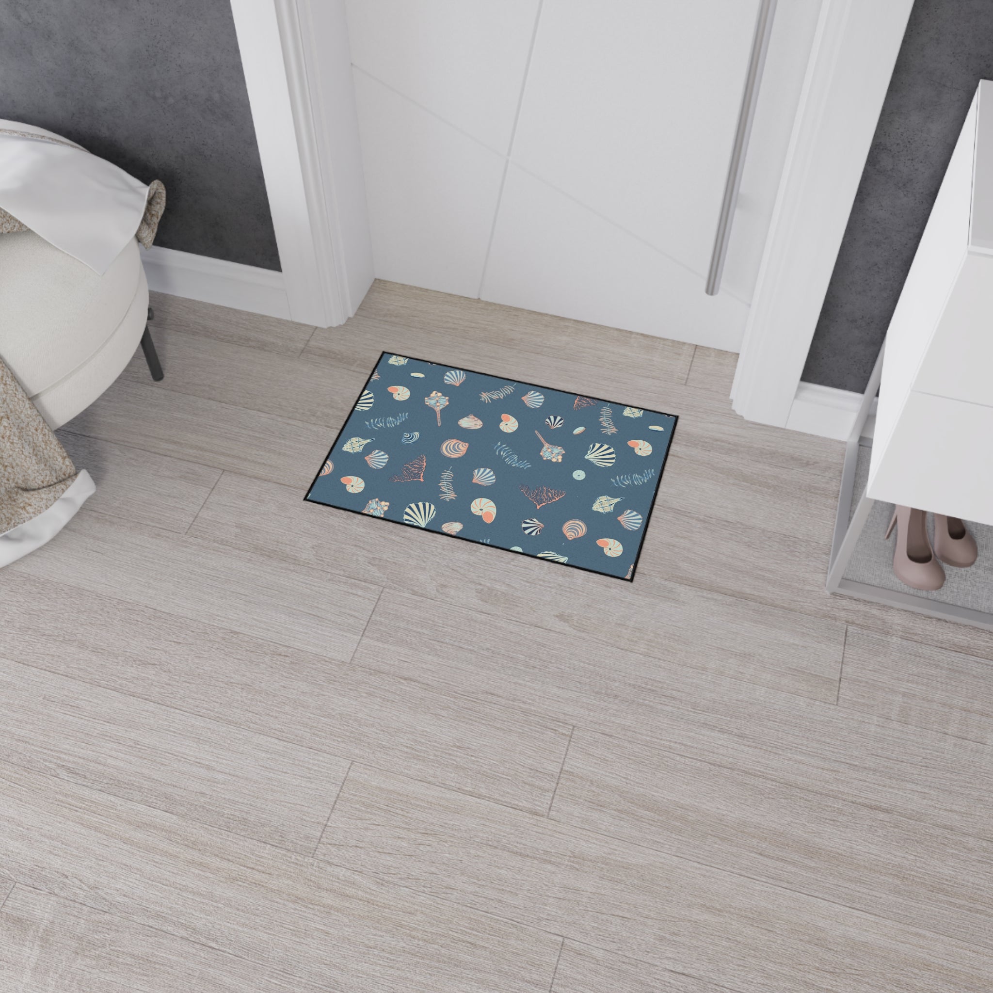 Sandy Seashells Doormat