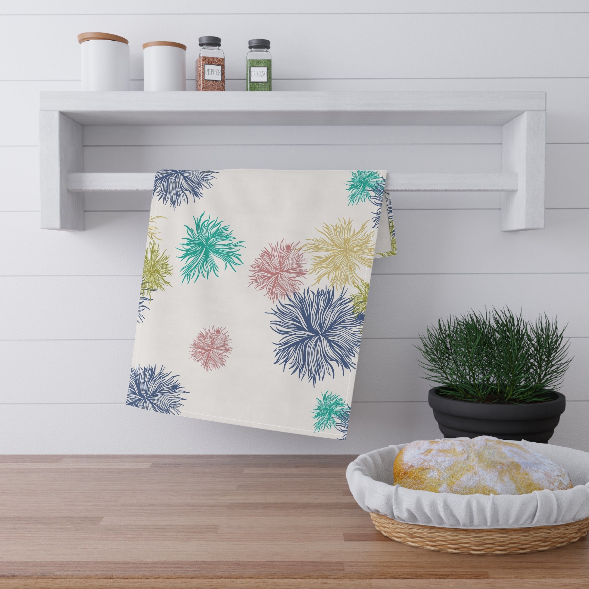Anenome Kitchen Tea Towel