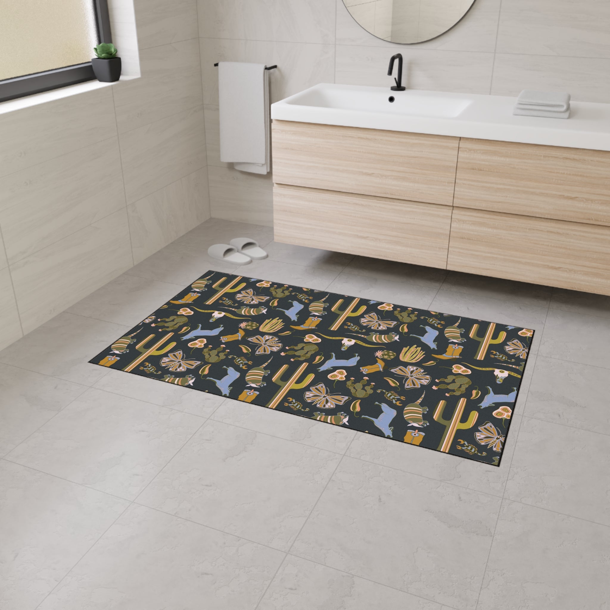 Heavy Duty Indoor/Outdoor Mat - Tumbleweed Texas