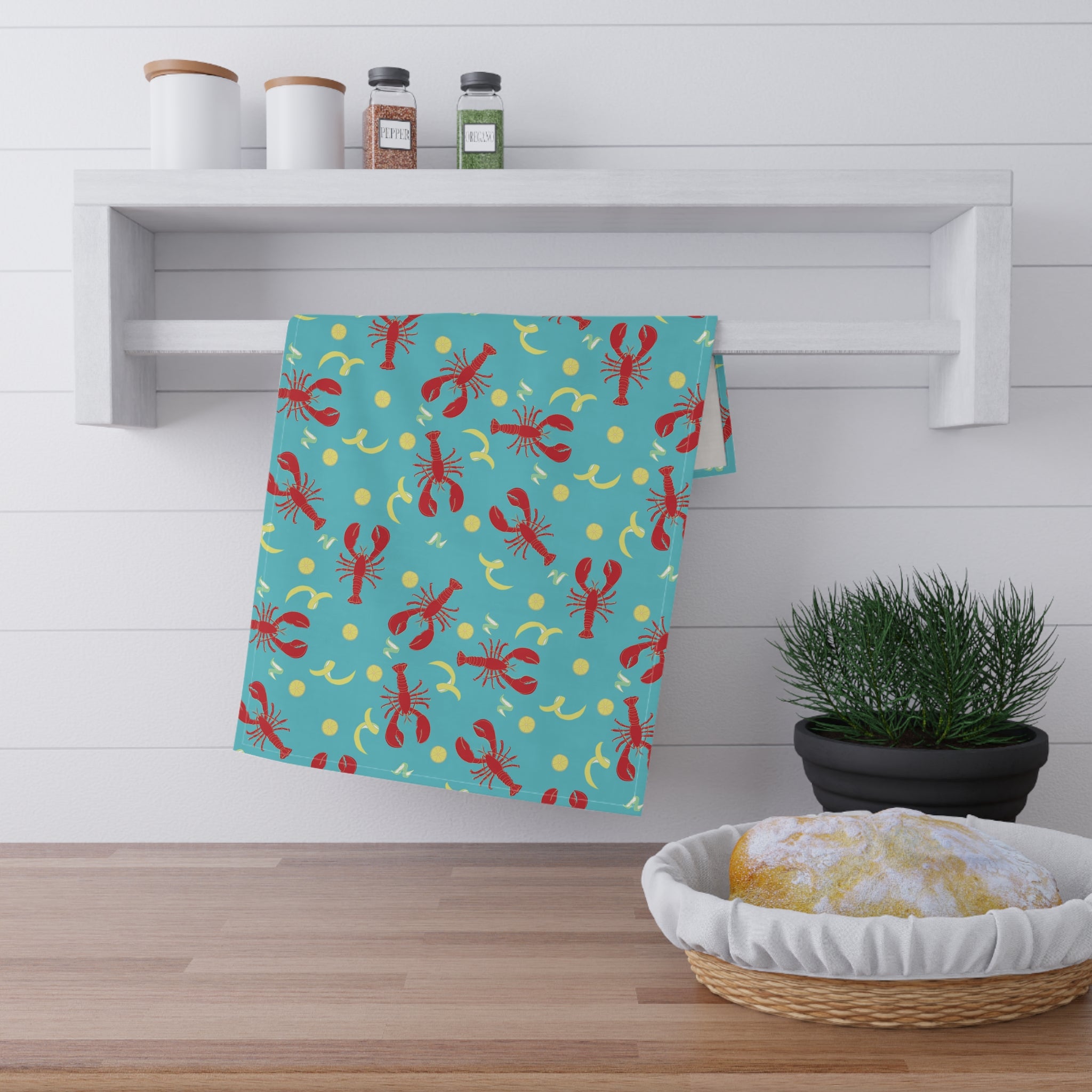 Lobster Kitchen Tea Towels