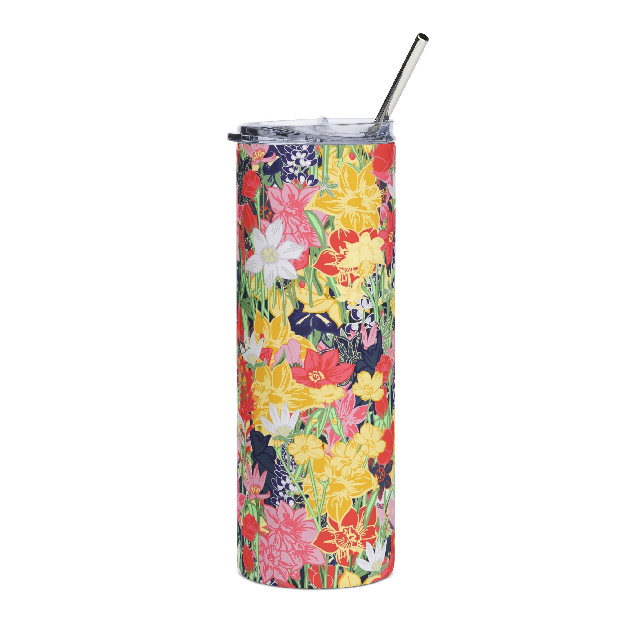 Wildflowers Stainless Steel Tumbler - 20oz Travel Mug