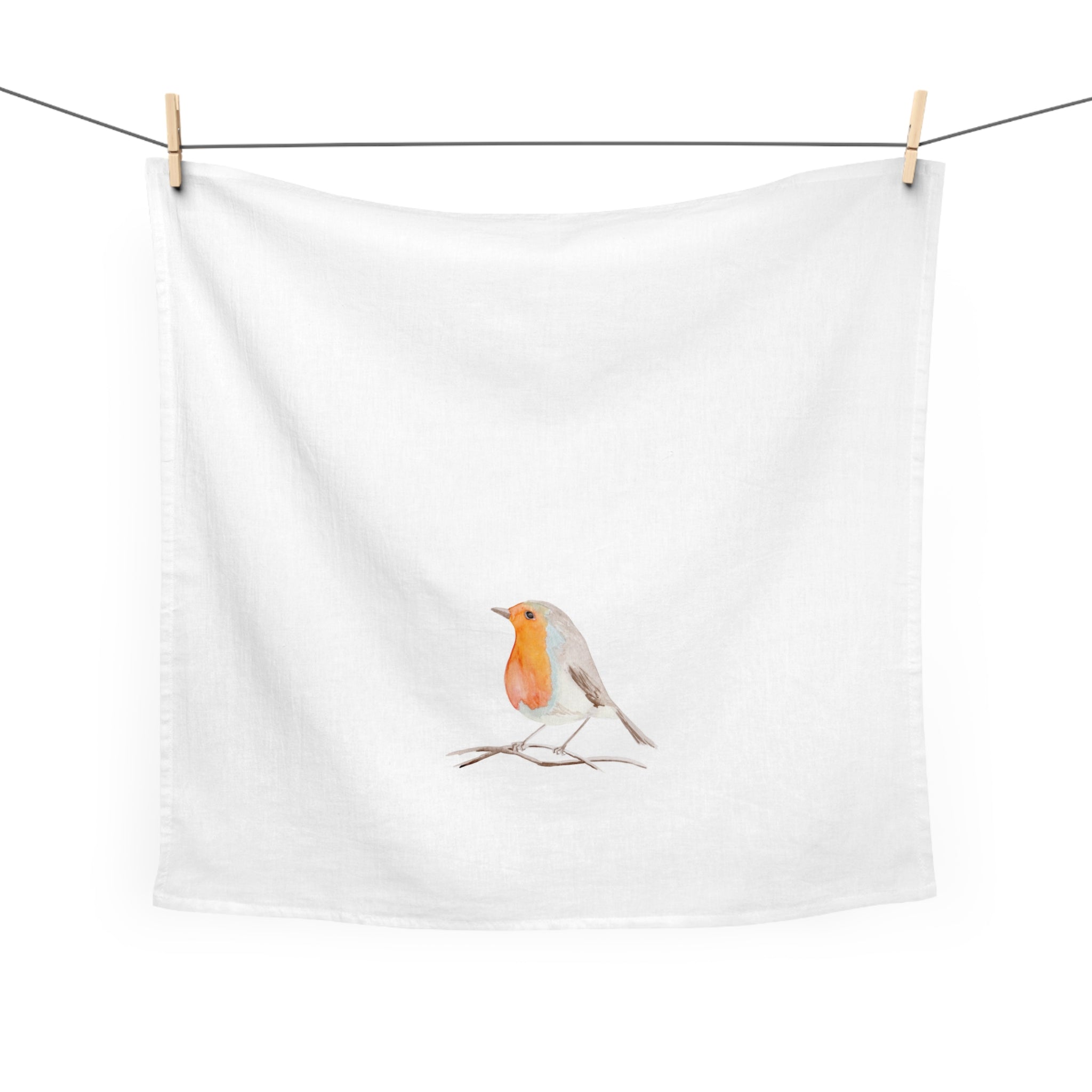 Little Robin Tea Towel