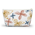 Geo Flowers Accessory Pouch