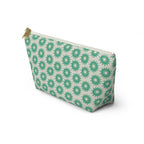 Chic Floral Accessory Pouch for Travel, Makeup Bag, Organizing Pouch, Gift for Her, Spring Decor, Eco-Friendly Design
