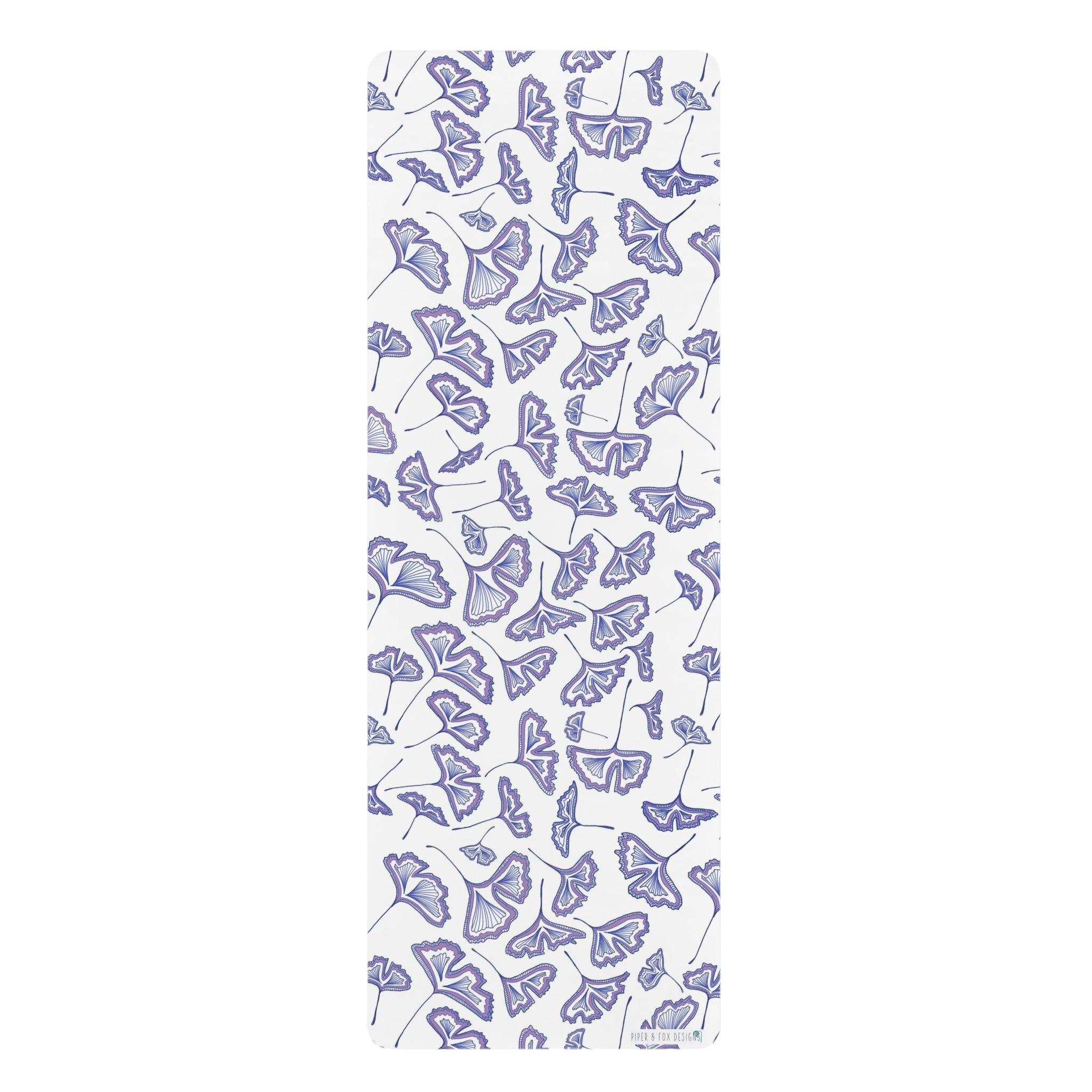 Lavender Gingko Yoga Mat