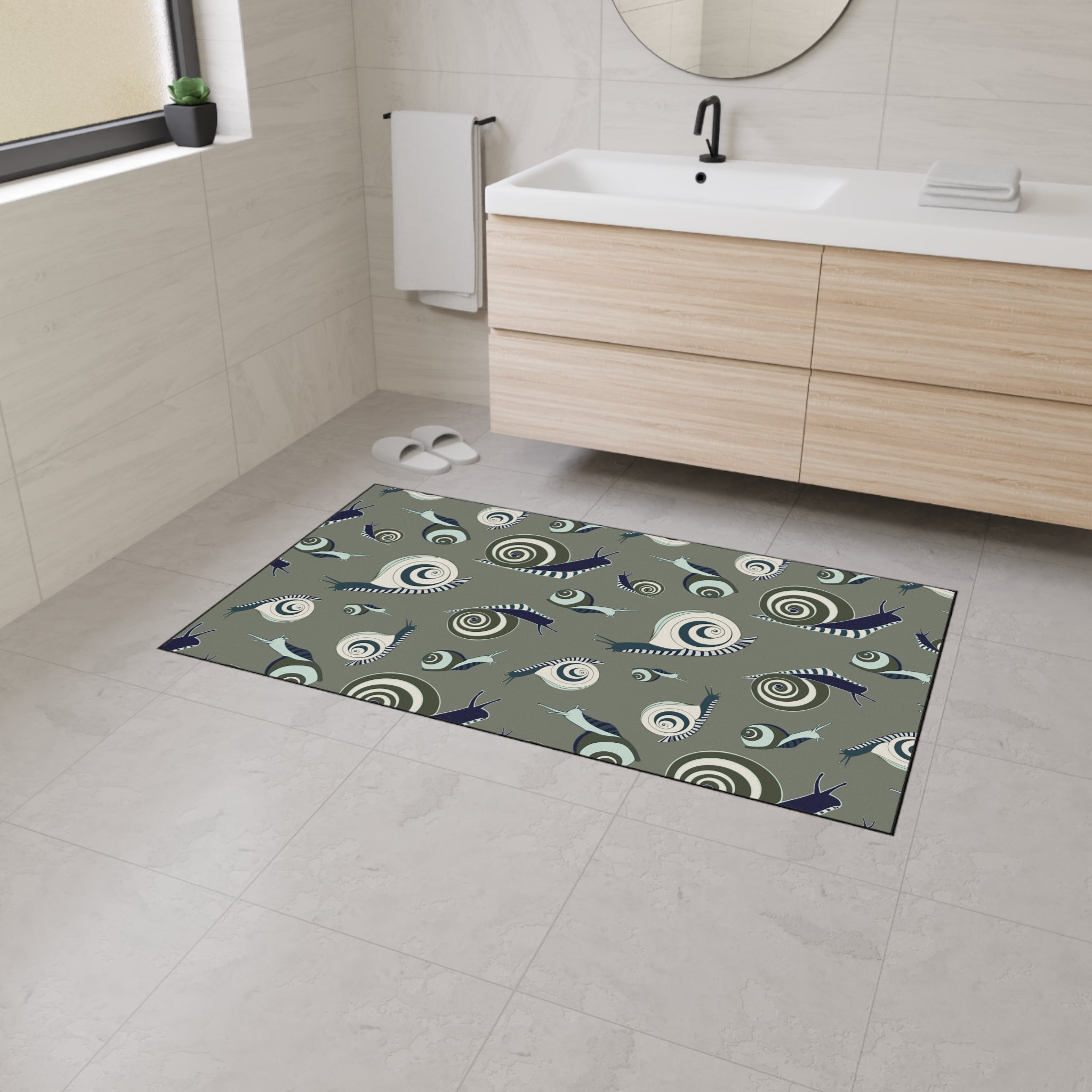 Snails  Heavy-Duty Doormat