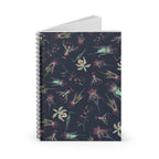 Orchids Sprial Notebook - Rule Lined