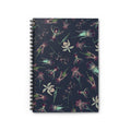 Orchids Sprial Notebook - Rule Lined