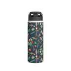 Fishing Lures Stainless Steel Water Bottle, Eco-Friendly Travel Thermos