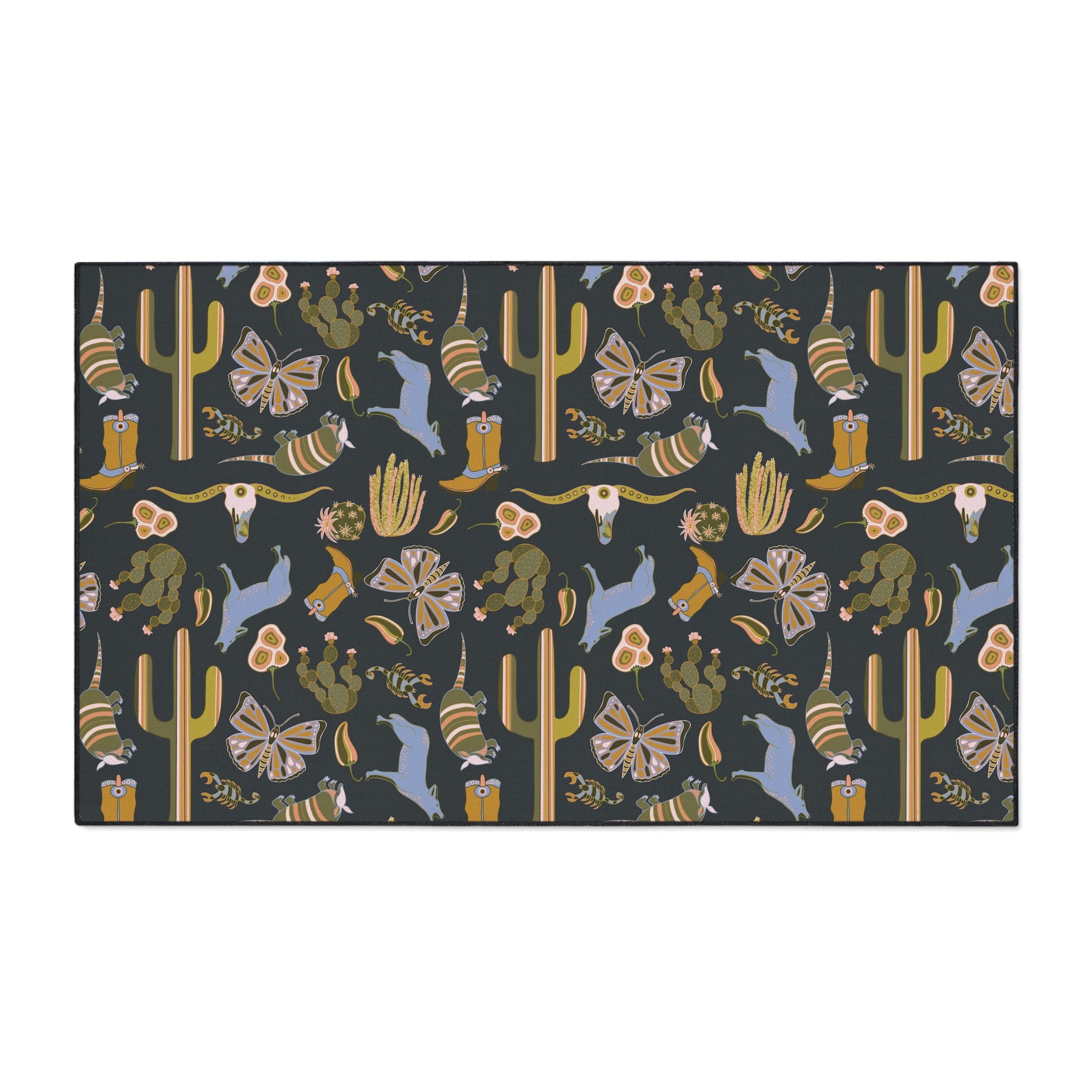 Heavy Duty Indoor/Outdoor Mat - Tumbleweed Texas