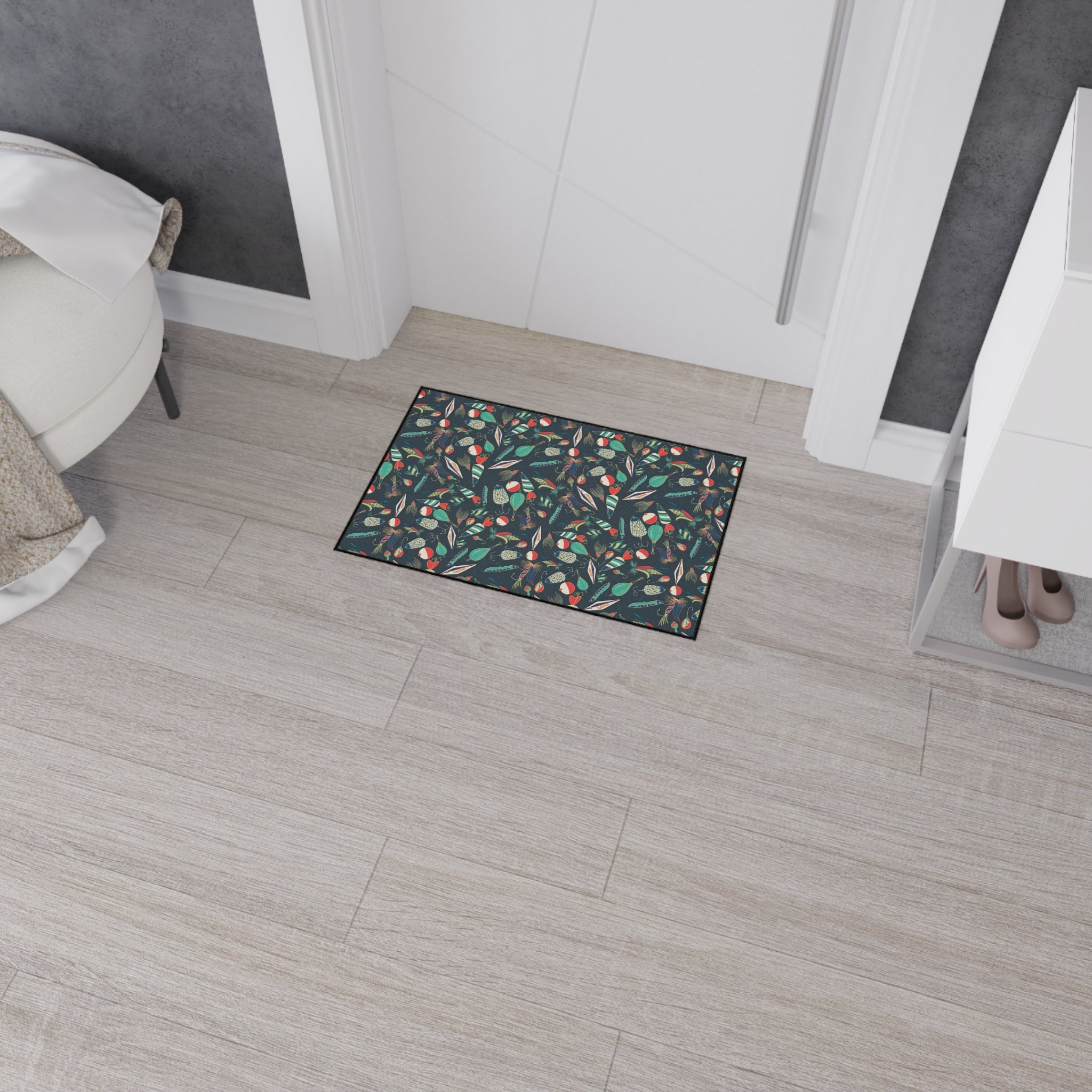 Heavy Duty Floor Mat - Fishing lures